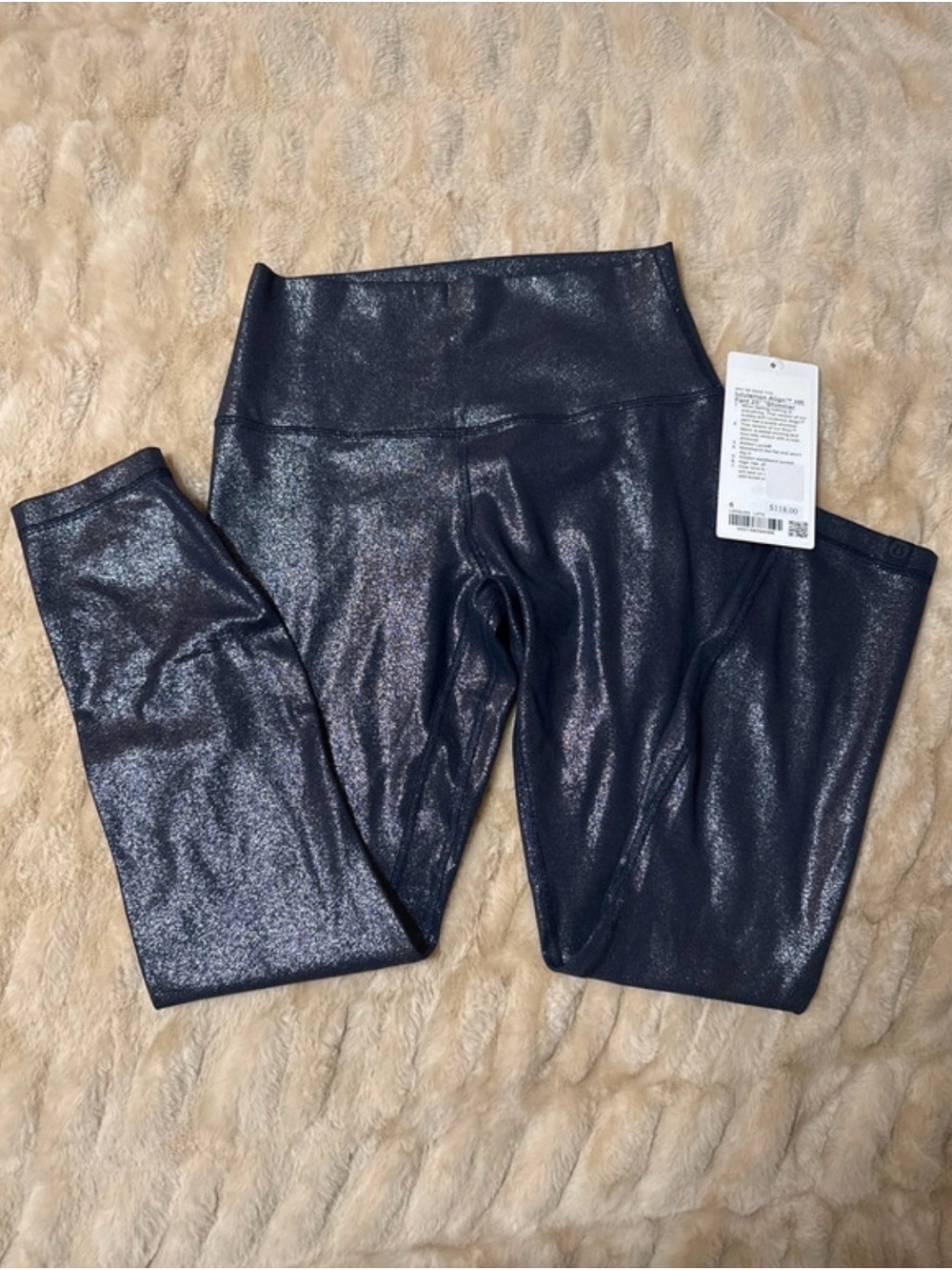 Women’s ' Shimmery Navy Leggings - Lululemon Align